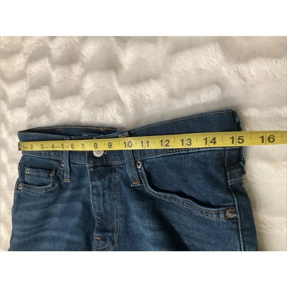 Hollister Jeans Mens Size 29x32 Measures Skinny Fit Epic Flex Dark Blue - Picture 4 of 9